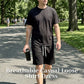 ⏳Begränsad tid – 50% rabatt⏰✨Nyhet – Herr Bokstavs-T-shirt & Shorts med Dragsnitt
