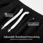 ⏳Begränsad tid – 50% rabatt⏰✨Nyhet – Herr Bokstavs-T-shirt & Shorts med Dragsnitt