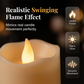 ⏳Begränsad tid – 60% rabatt⏰Varmt Flimrande Flamlösa LED-Ljus🎁Stor rea! Köp nu och spara mycket pengar