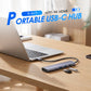 ⏳Begränsad tid – 50% rabatt⏰Bärbar 5-i-1 USB-C Hub med 4K HDMI-utgång