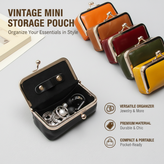 Vintage-inspirerad Mini Smyckeslåda för Lyxiga Accessoarer