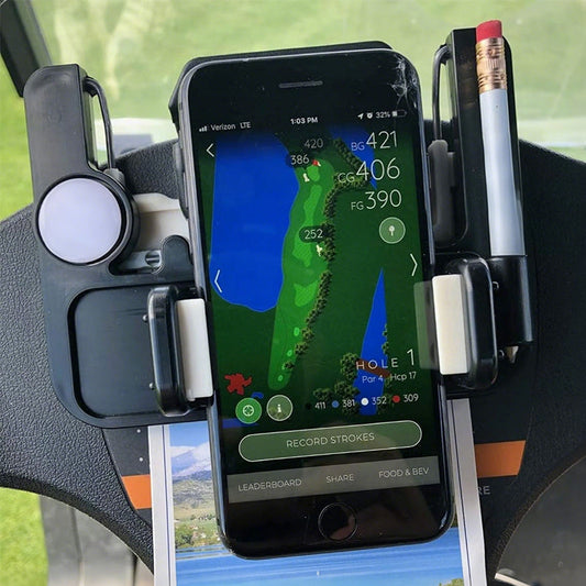 ⏳Begränsad tid – 50% rabatt⏰Allt-i-ett Golfvagnstillbehörsfäste