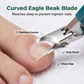 ⏳🔥LIMITED-TIME 50% OFF! ⏰✂️ Precision Nail Care 3-Piece Set – Curved Blade Prevents Splitting, Double-Sided File Smooths Rough Edges – Perfect for Travel & At-Home Care
