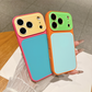 🎁Massiva rabatter! Handla nu och spara!🎉Livfull kontrastfärgad dopamin-akrylfodral till iPhone