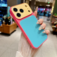 🎁Massiva rabatter! Handla nu och spara!🎉Livfull kontrastfärgad dopamin-akrylfodral till iPhone