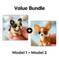 📢📢50% OFF !! ⏰Dog Bead Embroidery Kit – DIY Sequins & Pearl Craft Set🐶🪡