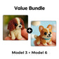 📢📢50% OFF !! ⏰Dog Bead Embroidery Kit – DIY Sequins & Pearl Craft Set🐶🪡