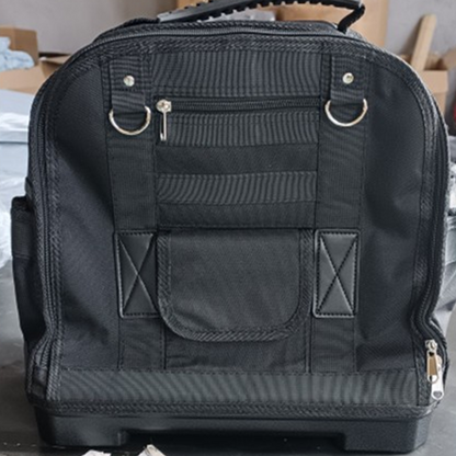 Heavy-Duty Multi-Compartment Tool Bag Backpack