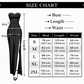 👗50% RABATT! 🎁 Geometriskt Mönstrad Jumpsuit med Smockad Överdel – Bekväm, Trendig & Perfekt För En Lekfull Sommarlook 🌞