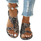 👡 LIMITED-TIME 50% OFF! 💥 Women's Ethnic Flat Slide Sandals – Toe-Ring, Breathable, Non-Slip ✨
