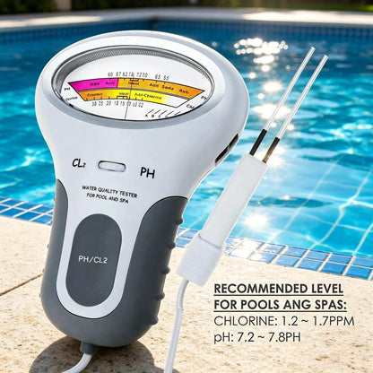 ⏳🔥LIMITED-TIME 50% OFF! ⏰🧪 pH & Cl2 Chlorine Tester – Precise Measurement of pH & Chlorine in Pool – Simple, Fast, Reliable 💧