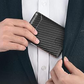 Minimalistisk Herrplånbok med Kortfäck & RFID-blockering