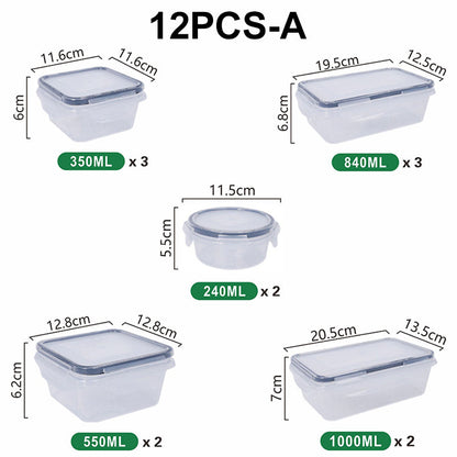 🔥🥡 50% OFF! Food Storage Container Set – multiple sizes, leak-proof, reusable – keep food fresh longer. 💪🧊