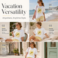 Dam Sommar Citron Grafisk T-shirt och Randiga Shorts Set