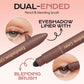 ✨ Köp 1 få 1 GRATIS🎁2-i-1 Ögonskugga och Eyeliner med Blandningsborste
