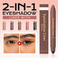 ✨ Köp 1 få 1 GRATIS🎁2-i-1 Ögonskugga och Eyeliner med Blandningsborste