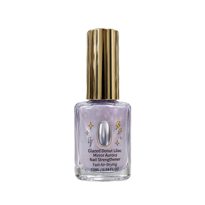 ⏳🔥LIMITED-TIME 50% OFF! ⏰Lilac Glossy Mirror Nail Strengthener