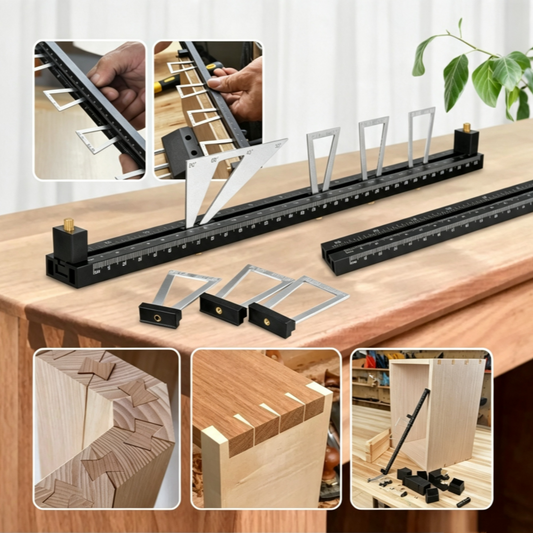 ⏳🔥LIMITED-TIME 50% OFF! ⏰That crooked dovetail joint you spent 20 minutes on? This marker set fixes it — straight lines, clean cuts, every time. ✨