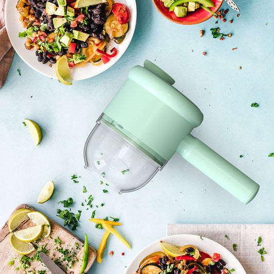 ⏳🔥LIMITED-TIME 50% OFF! ⏰Handheld Electric Rechargeable Vegetable Chopper & Slicer