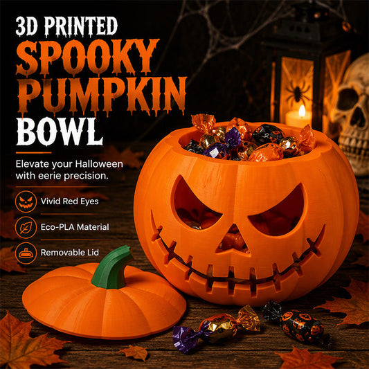 ⏳🔥LIMITED-TIME 50% OFF! ⏰Halloween Red-Eyed Pumpkin Decor
