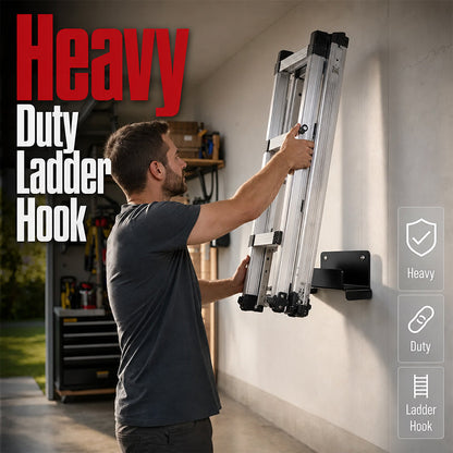 ⏳🔥LIMITED-TIME 50% OFF! ⏰🪜⚙️ Heavy Duty Ladder Hook – Sturdy, Weather‑Proof, Space‑Saving ✨