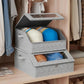 🧢 50% OFF! ✨ Stackable Cap & Hat Storage Box with Clear Front Window – Holds Up to 24 Caps, Collapse-Proof 20 lb Stackable Structure, Crystal-Clear PVC Viewing Window & 360° Dustproof Zippers – 4 Colors 📦