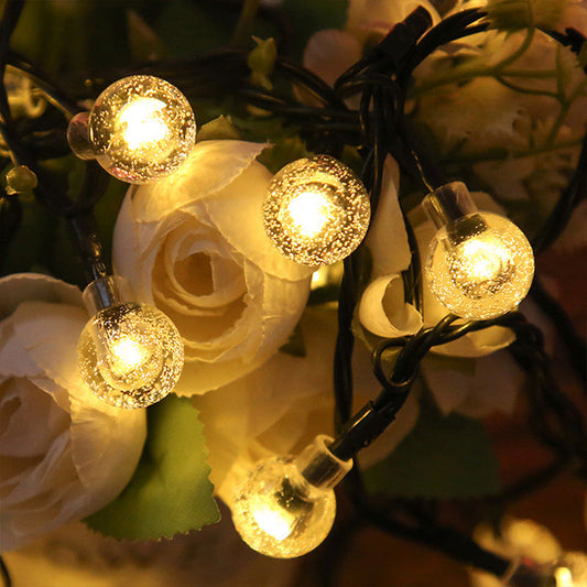 ⏳🔥LIMITED-TIME 50% OFF! ⏰Waterproof Bubble Solar String Lights for Patio