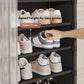 👟 🏠 Multi-Layer Shoe Rack – 360° Dustproof Protection, Removable Shelves & Dual Top Drawers – Compact Space-Saving Design ✨