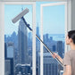 🔥2026 HOT SALE-50% OFF!🫧Clean High Windows Instantly! 🧼No-Stretch Dual-Side Window Cleaner