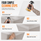 ⚡ 100ml Cobweb Removal Spray – Quick Dissolve, Wall Safe 🧹
