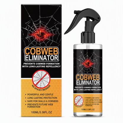 ⚡ 100ml Cobweb Removal Spray – Quick Dissolve, Wall Safe 🧹