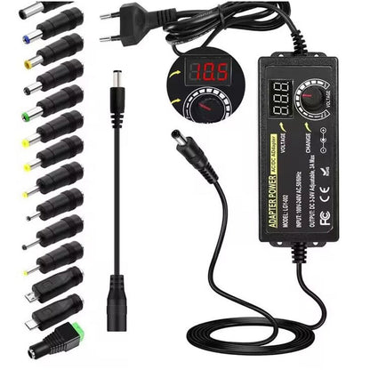 ⏰Adjustable 3V-24V 3A Universal AC/DC Power Adapter