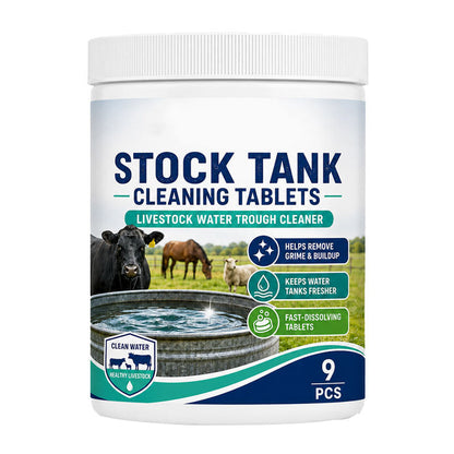Clean Stock Tanks Instantly! Effervescent Water Tank Cleaning Tablets