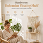 ⏳🔥LIMITED-TIME 50% OFF! ⏰Bohemian Handwoven Floating Shelf🌿