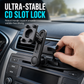 Car CD Slot and Air Vent Adjustable Gravity Phone Mount Holder Bracket Accessory