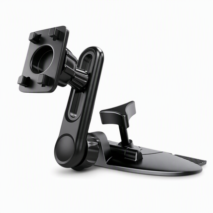 Car CD Slot and Air Vent Adjustable Gravity Phone Mount Holder Bracket Accessory