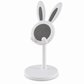 🐰 BUY 1 GET 1 FREE 📱✨ Cute Bunny Desktop Phone Stand – Height Adjustable, Weighted Base, Anti-Scratch Silicone Pads
