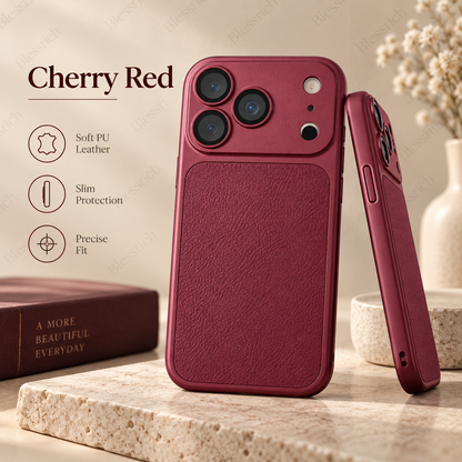 📢📢50% OFF!! ⏰ New Colors Inspired by iPhone 18! Luxurious Soft Faux Leather Case 💎 | Premium Feel ✨