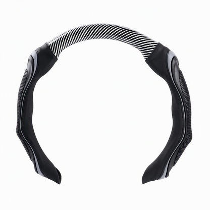 🔈50%OFF 🔥Universal Carbon Fibre Steering Wheel Cover – Anti-Slip Breathable Grip & Napa-Style Finish, Refresh Your Daily Drive ✨