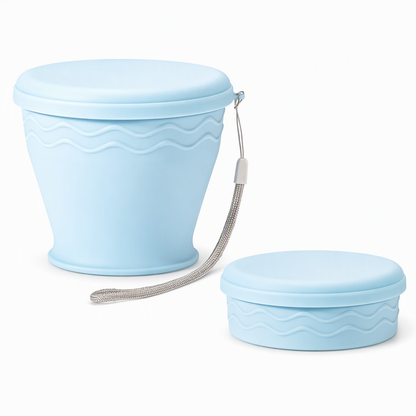 Drink On The Go Instantly! Collapsible Silicone Travel Cup