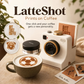📢📢50% OFF!!⏰Retro Coffee Art Camera – Mechanical Latte Art Stencil Printer
