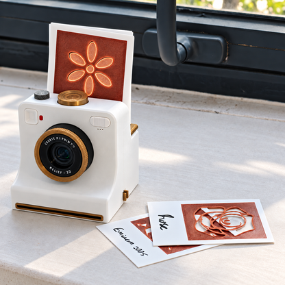 📢📢50% OFF!!⏰Retro Coffee Art Camera – Mechanical Latte Art Stencil Printer