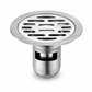 Brushed Stainless Steel Round Floor Drain with Deodorizing Core for Bathroom and Washing Machine
