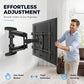 Universal Heavy Duty Full Motion TV Wall Mount for 32–120 Inch Screens