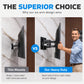 Universal Heavy Duty Full Motion TV Wall Mount for 32–120 Inch Screens