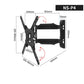 Universal Heavy Duty Full Motion TV Wall Mount for 32–120 Inch Screens