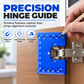 📢📢50% OFF !! ⏰Aluminum Alloy Magnetic Hinge Installation Template and Quick Positioning Fixing Plate Tool
