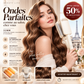 💅 PROMO FLASH : 50% DE RÉDUCTION ! Fer à Boucler Ondulant 32 mm – Ion Négatif, 4 Températures 160–220°C & Extinction Auto 60 min for Ondulations Volume ✨